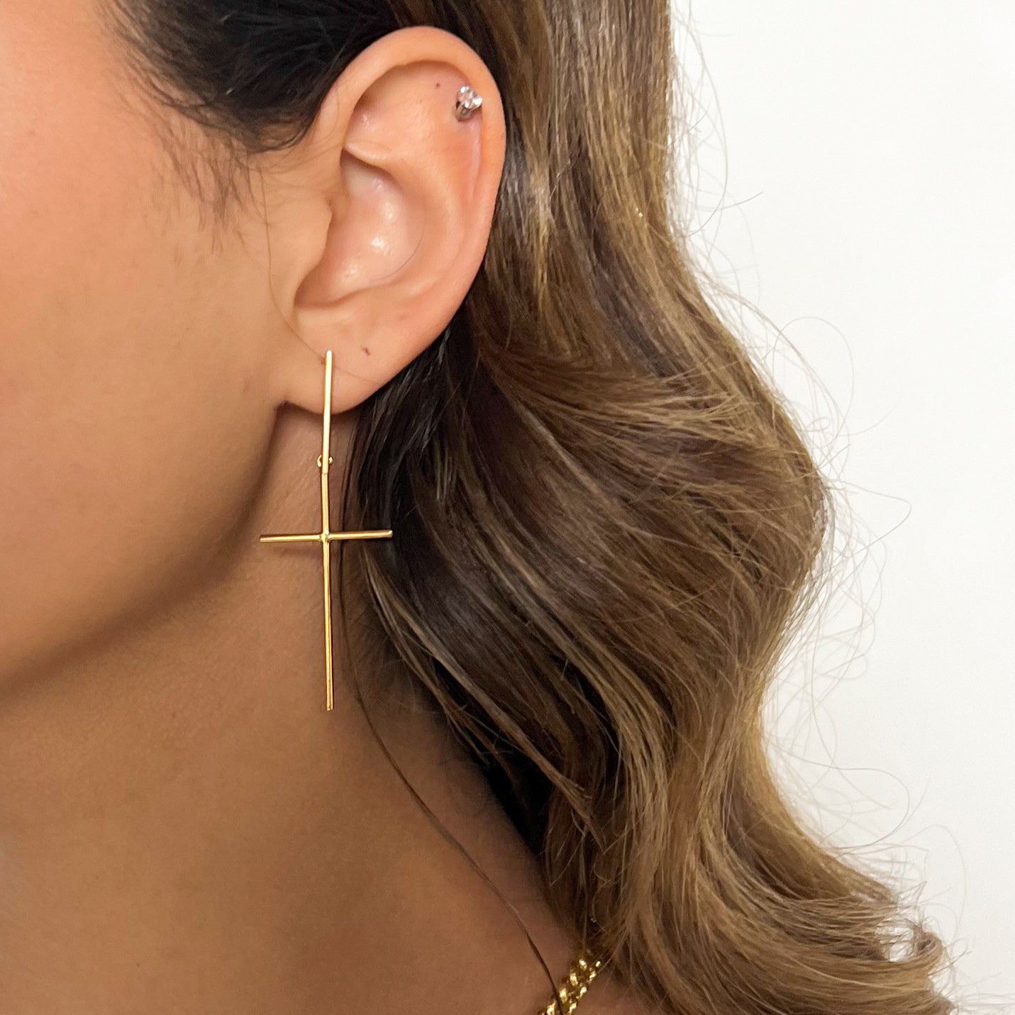 Cross Earrings