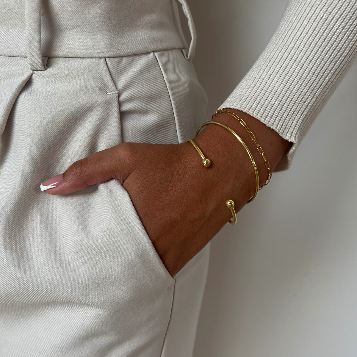 mix and match your favorite bracelets in 925 stering silver goldplated 